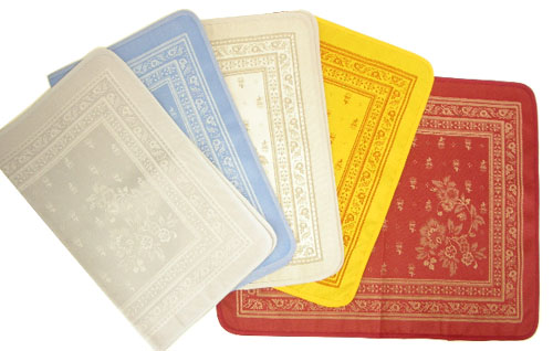 Jacquard Teflon tea mat (Marat d'Avignon Durance . 5 colors) - Click Image to Close